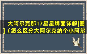 大阿尔克那17星星牌面详解[图]（怎么区分大阿尔克纳个小阿尔克纳）